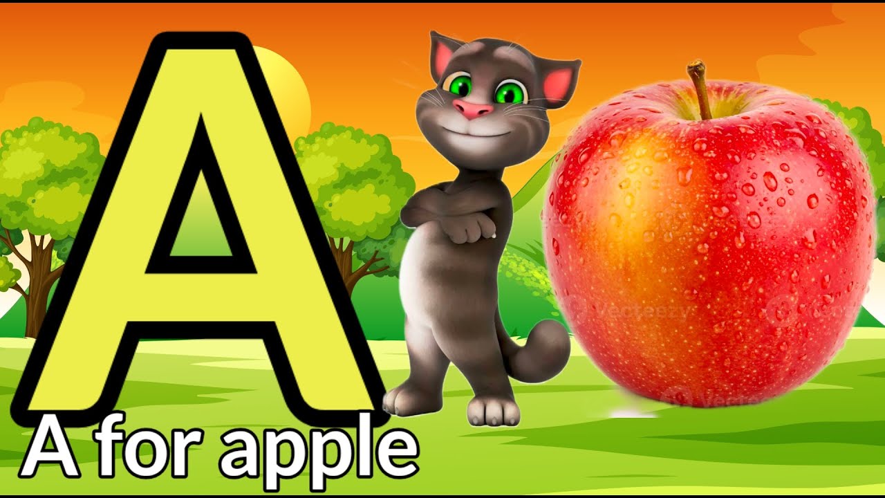 A for apple b for ball 