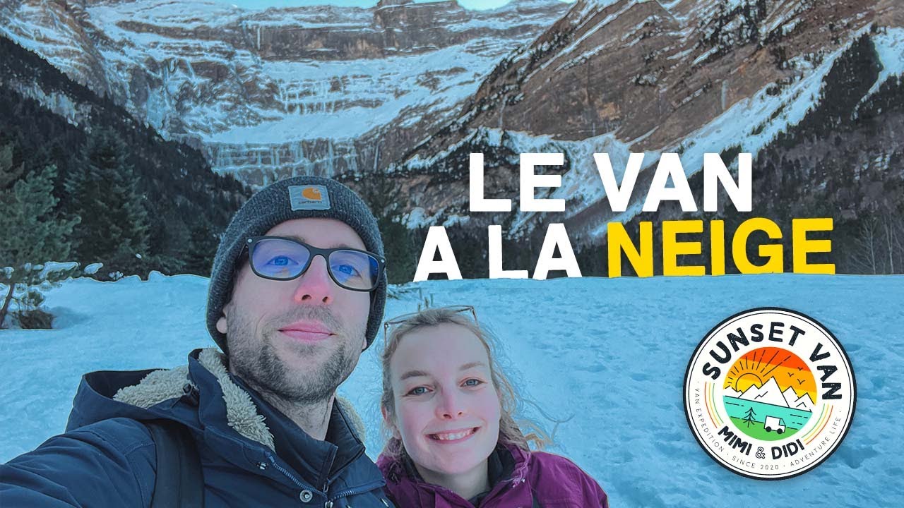 On teste le van À LA NEIGE - Sunset Van 10