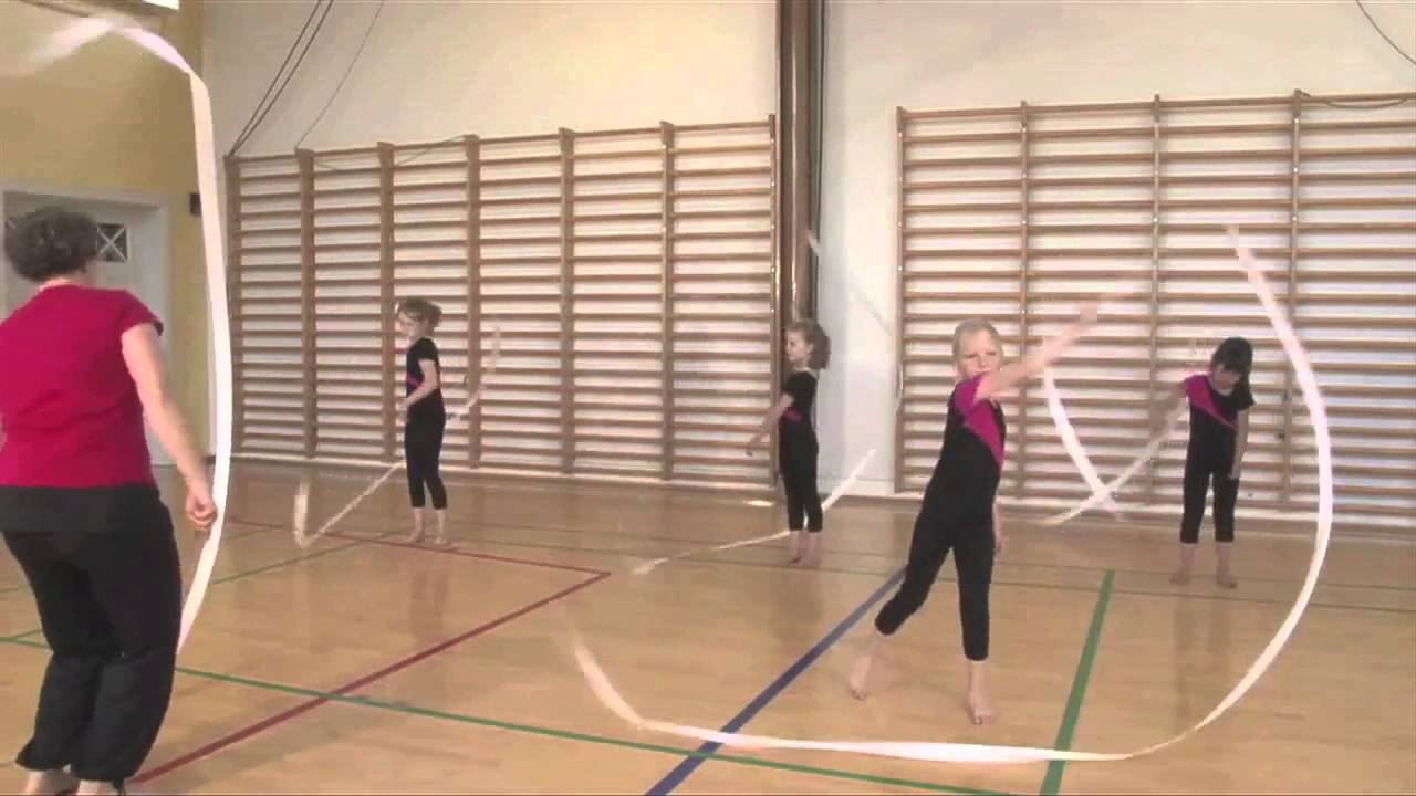 Øvelser med vimpel - DGI Trænerguiden Gymnastik