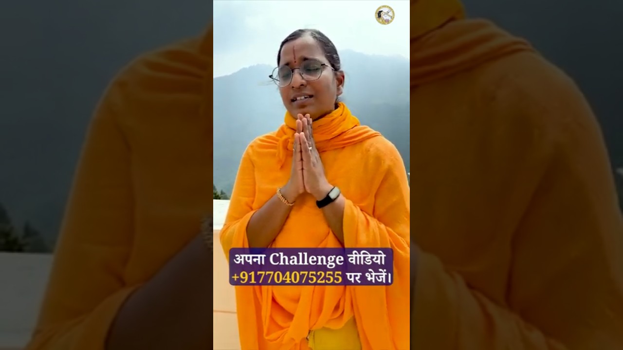 Sushri Priyaswari Devi Ji participating in #BhaktiChallenge 43 - हरि-गुरु ही हैं साँची माता