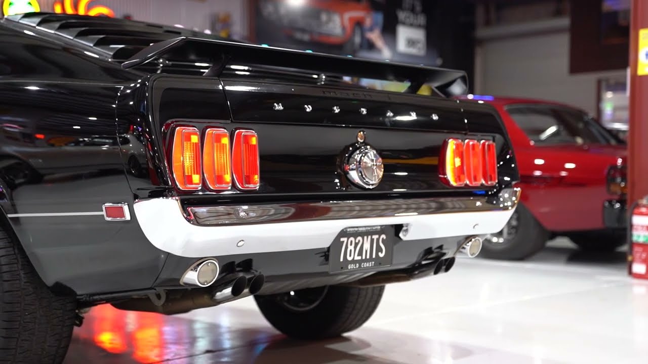 1969 Ford Mustang Mach 1 for sale by auction at SEVEN82MOTORS classics, lowriders and muscle cars