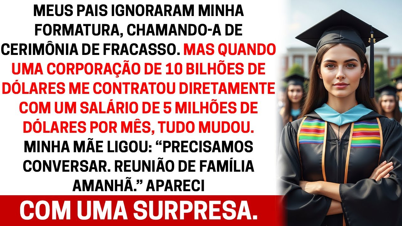 “Meus Pais Só Tinham Olhos para Minha Irmã — Então Eu Desapareci e Voltei Bilionário(a)”