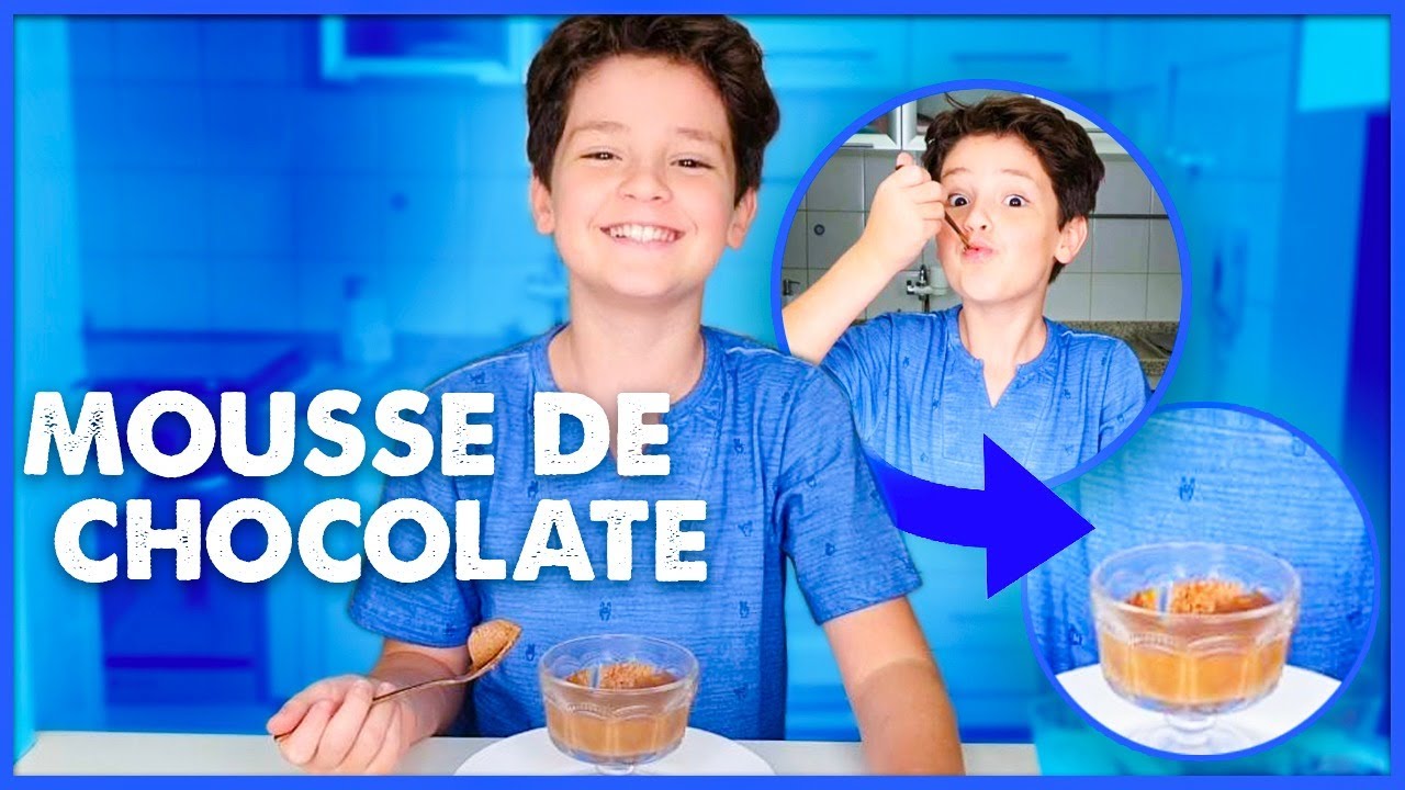 Mousse de Chocolate rápido e fácil!