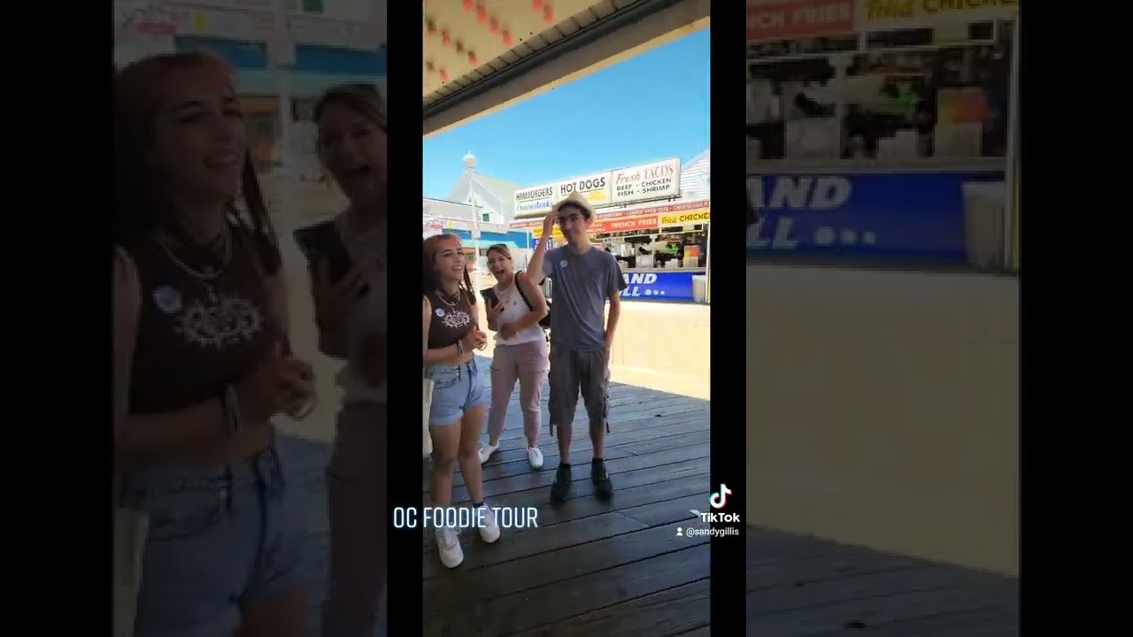 OC Foodie Tour Downtown Boardwalk experience.