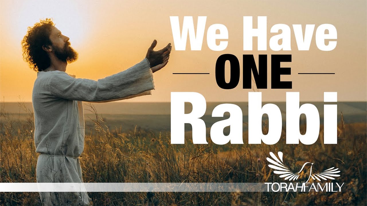 We have ONE Rabbi