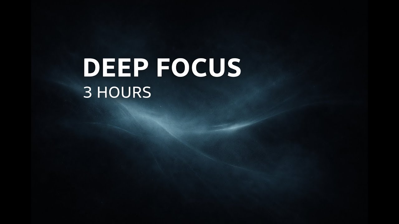 Deep Focus Ambient — 3 Hours | Enigma Ambience