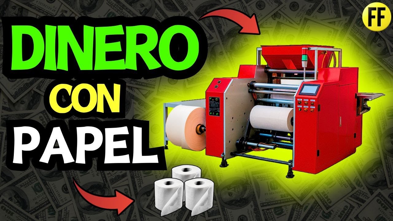 ✅ DINERO con PAPEL HIGIÉNICO | La Máquina Rentable que Todos Ignoran
