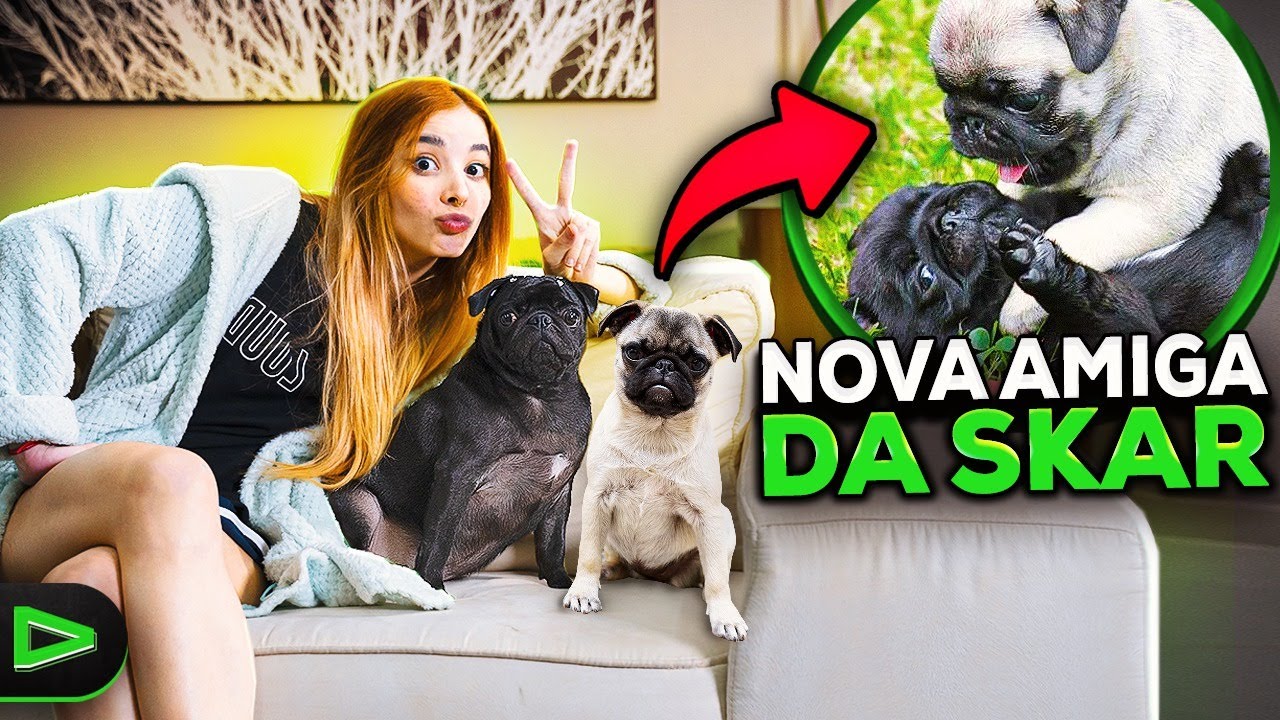 A NOVA AMIGA DA SKAR CHEGOU NA MANS&Atilde;O LOUD!!