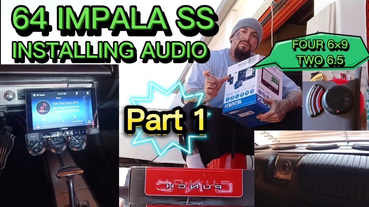 64 IMPALA SS INSTALLING AUDIO..... PART 1