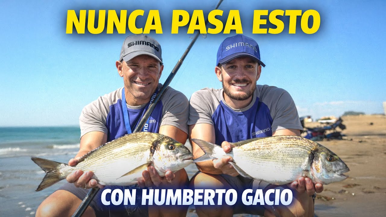 NO ES NORMAL | PESCA A SURFCASTING EN HUELVA CON HUMBERTO GACIO