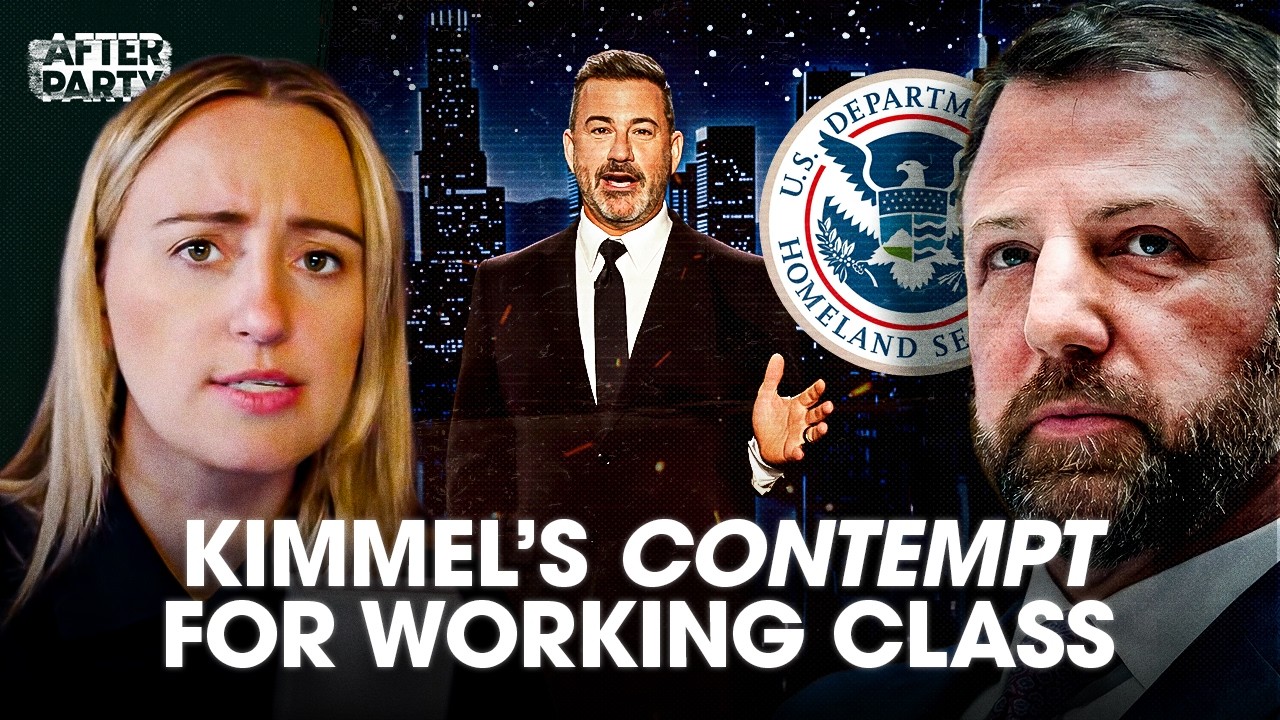 Посмотрите, как Киммел высмеивает сантехническое прошлое Маллина и демонстрирует собственное през...