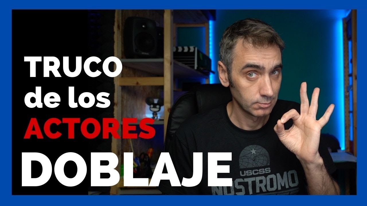 Mejora tu VOZ de DOBLAJE