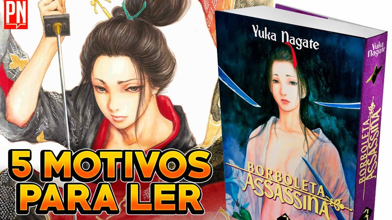 Nosso mangá mais EMPOLGANTE é esse e você ainda não sabe! BORBOLETA ASSASSINA | Pipoca e Nanquim 562