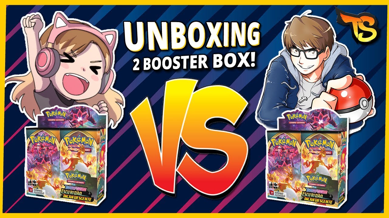Desafio Abrindo 2 Booster Box de Escuridão Incandescente! - UNBOXING