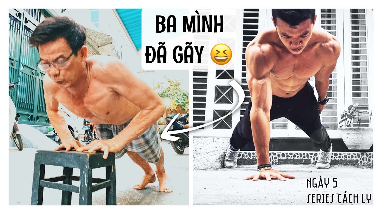 Tập Ngực với Hít đất 1 tay - #StayHome và #Workout #WithMe - Series Cách Ly & Tập Một Mình.