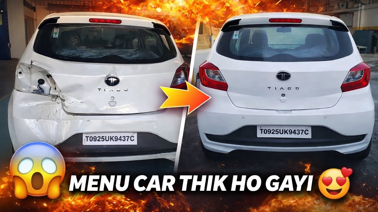 Accident ke baad meri car finally thik ho gayi 😍 | Car Repair Vlog”