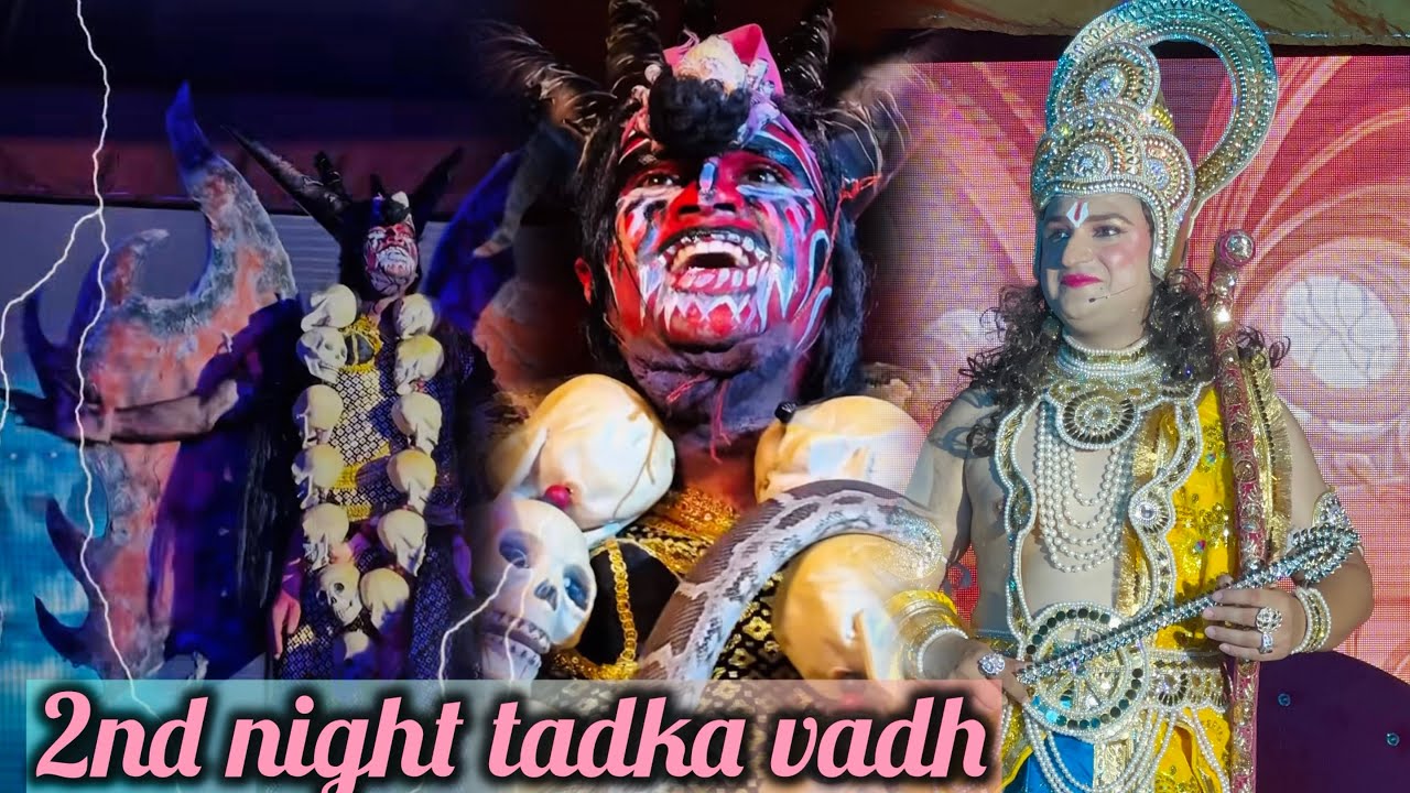 ramlila sujanpur tadka vadh / Suryavanshi rama natak club #tadkavadh #tadka #ramlila #horror 
