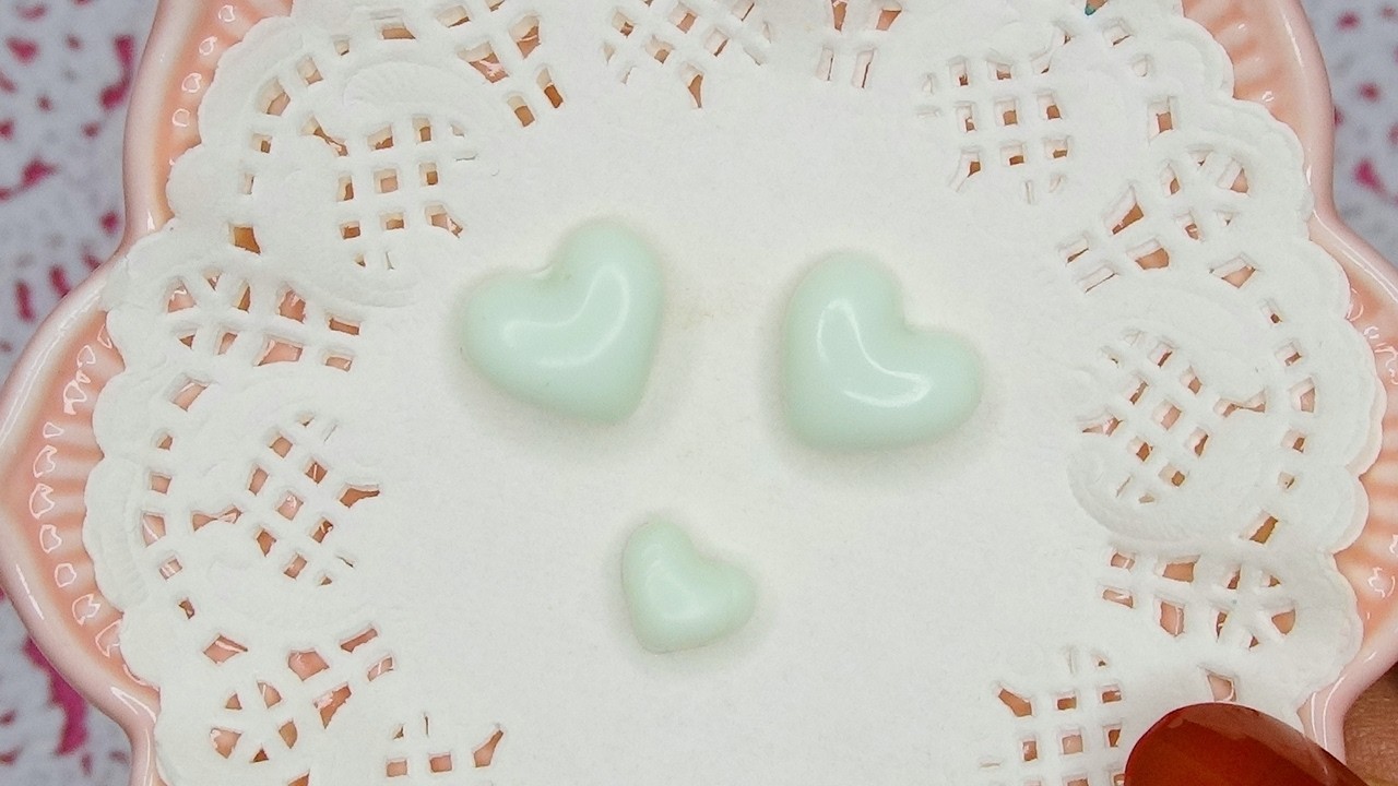 Satisfying Wax Sealing | How to make Miniature Dollhouse Accessory | ASMR Charm | Hearts
