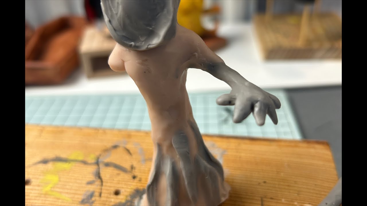 Let’s try this again - monster making with clay