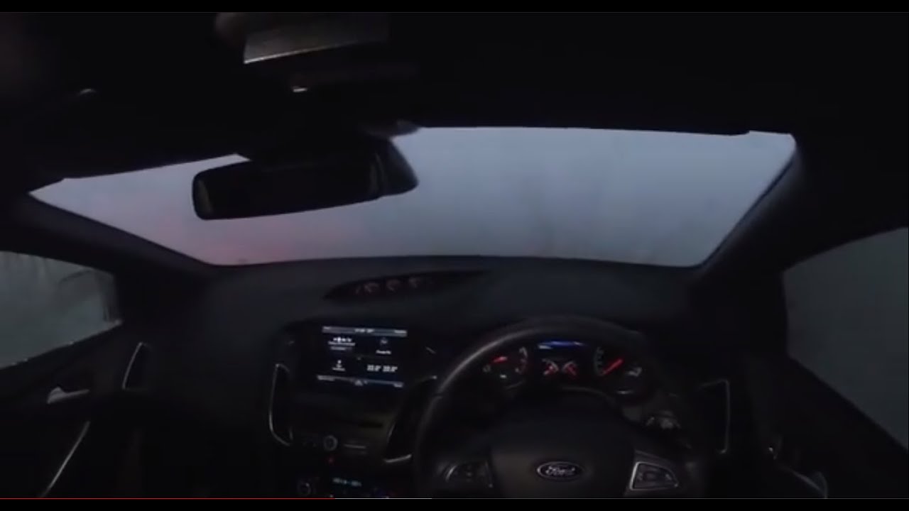carwash POV night time