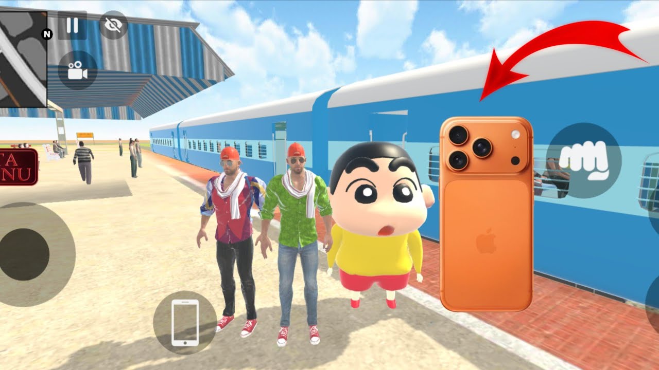 Franklin bought a new i phone 17 pro max 📱 in Indian theft auto simulator 🥳