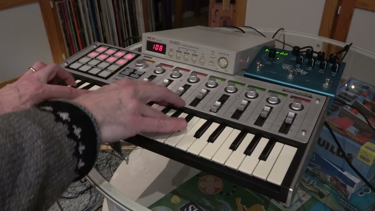 Akai SG01v & Strymon BigSky song String Machinery 23.2.2026.