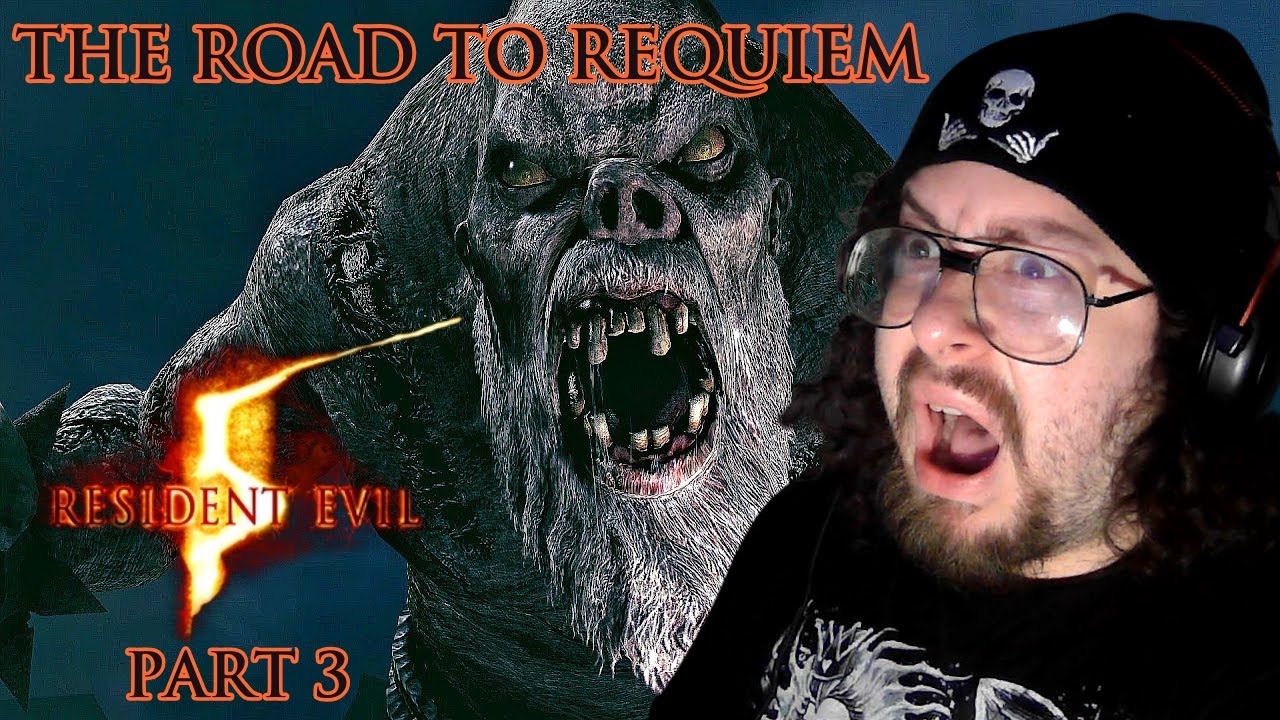 CROCODILE CRASHOUT!!!! | Resident Evil 5 Part 3 (Replay-a-thon)