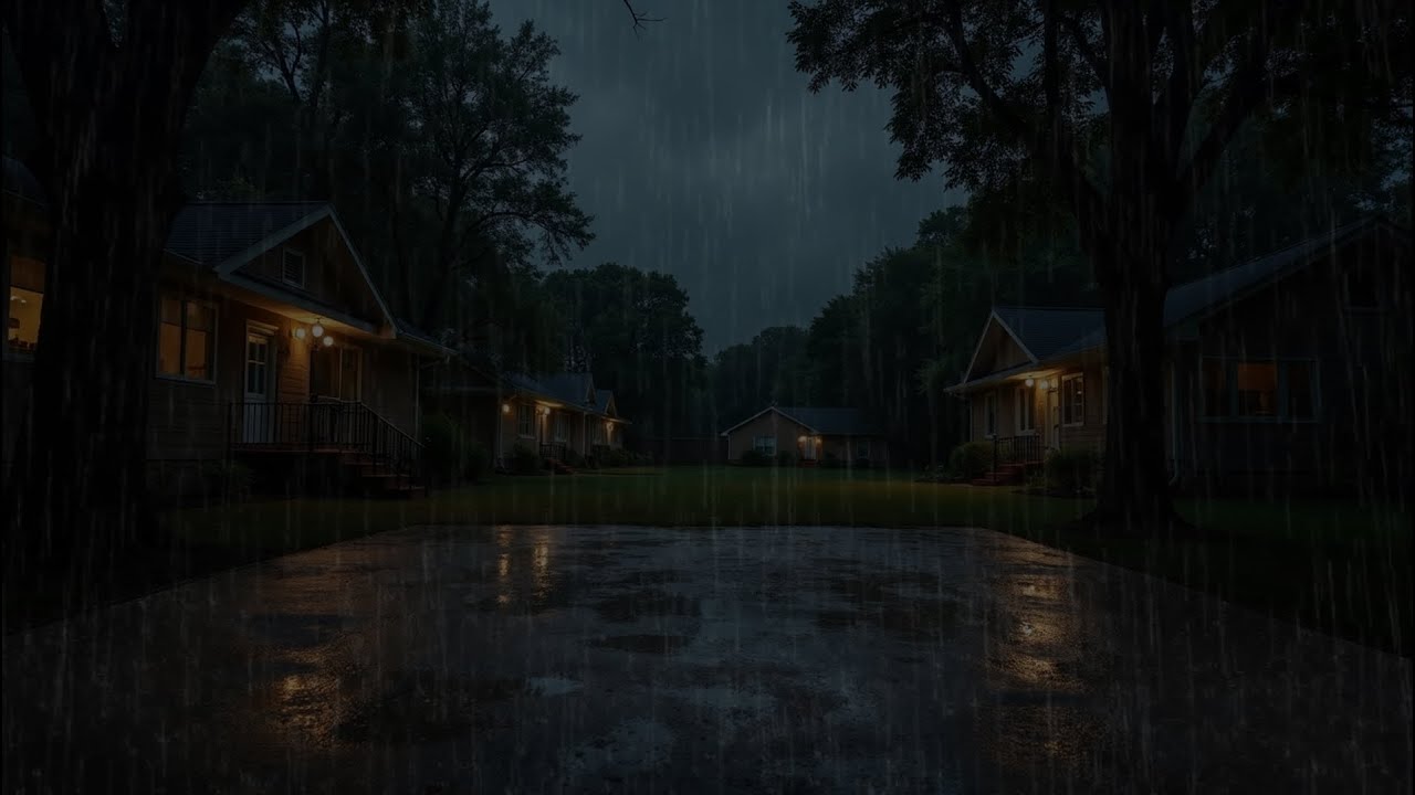 Cozy Sound of Rain | Soft Rain White Noise for Deep Sleep and Relaxation