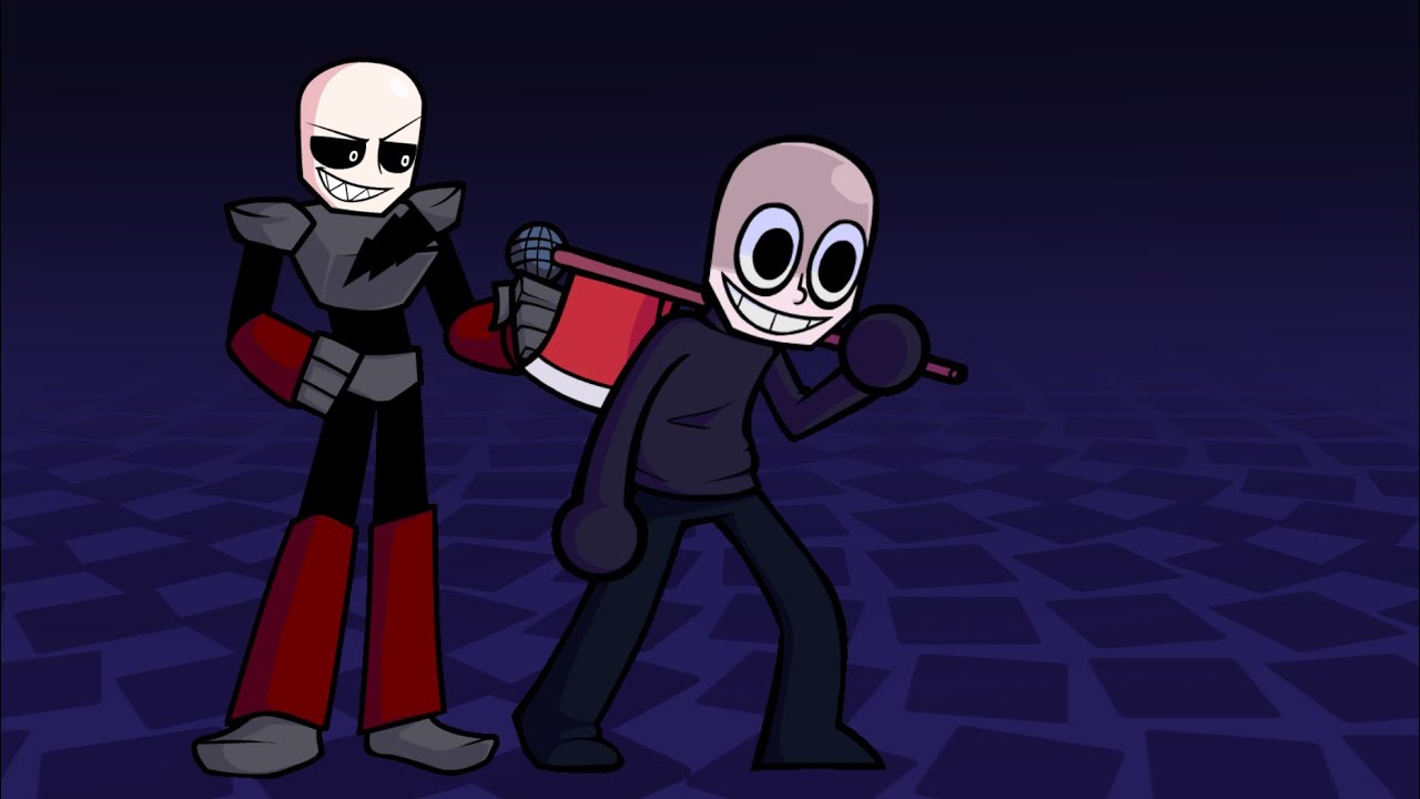 Fnf: The Puppet Master(Eteled and Austin part)