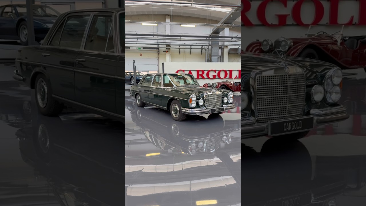 Back when Mercedes were handmade - 1970 Mercedes 300 SEL 6.3 