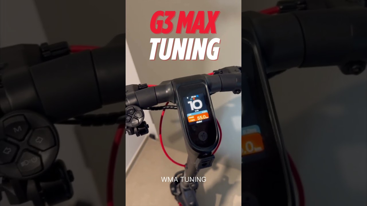 Segway G3 Max Tuning Update!  #escooterlife #segway #segwayninebot #escooter #escootertuning