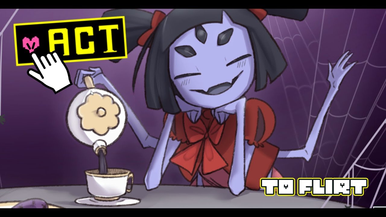 СВИДАНКА С ПАУЧКОМ | UNDERTALE Act to Flirt #11