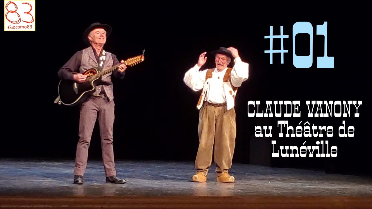 #Vanony #luneville #theatre Spectacle de Claude Vanony au Théâtre de Lunéville (Début). 29/04/22.