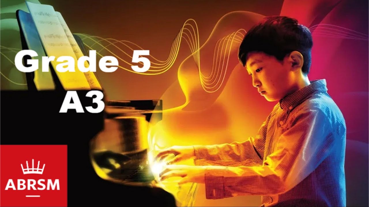 ABRSM 2025 and 2026 Piano Grade 5 A3 Hook's Hornpipe