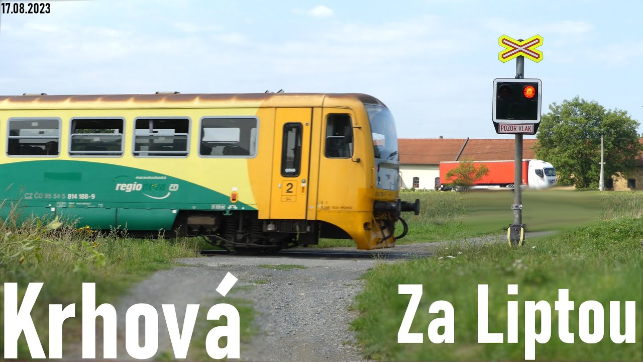 Železniční přejezd v Krhové na ulici Za Liptou │ 17.08.2023