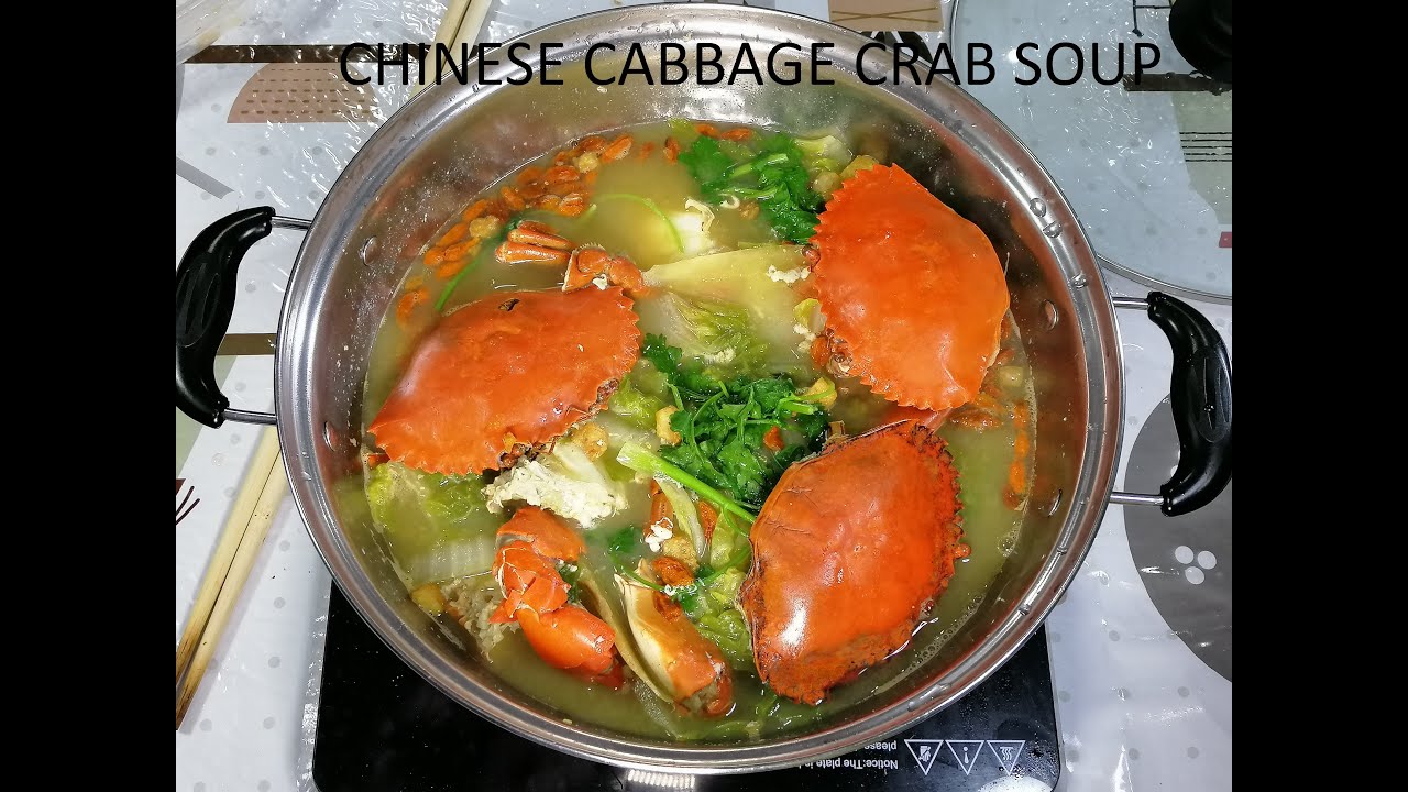Chinese Cabbage Crab Soup | Easy Crab Soup Recipe | 白菜蟹汤 | 简单白菜蟹汤煮法