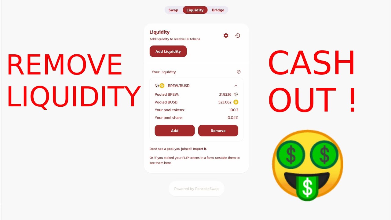 Beefy Finance: How To Remove Liquidity and Cash Out