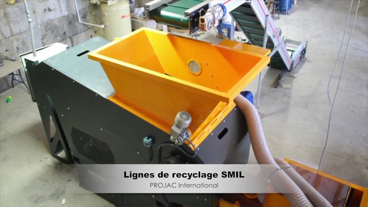 SMIL-4000T Ligne de recyclage des cables - PROJAC