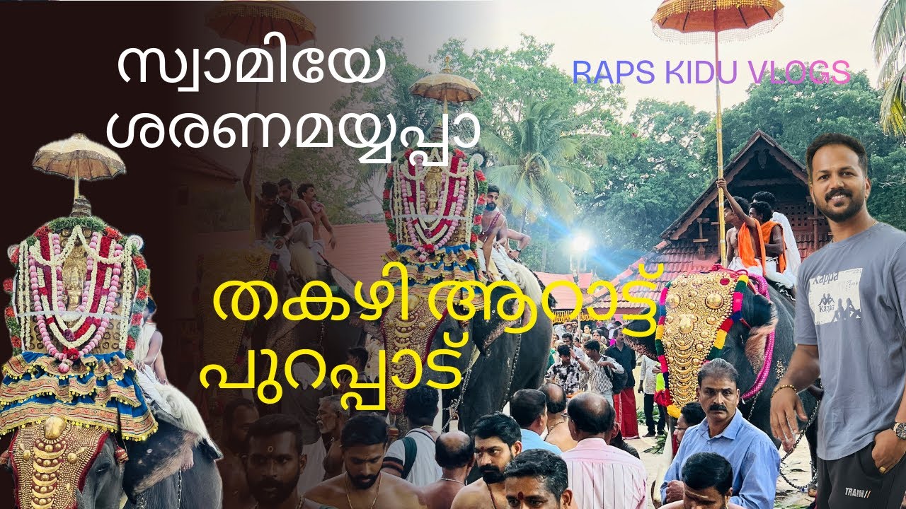 തകഴി ആറാട്ട് പുറപ്പാട് … 🙏🏻🙏🏻🙏🏻 #thakazhi #ayyappan #swamiyesaranamayyappa 