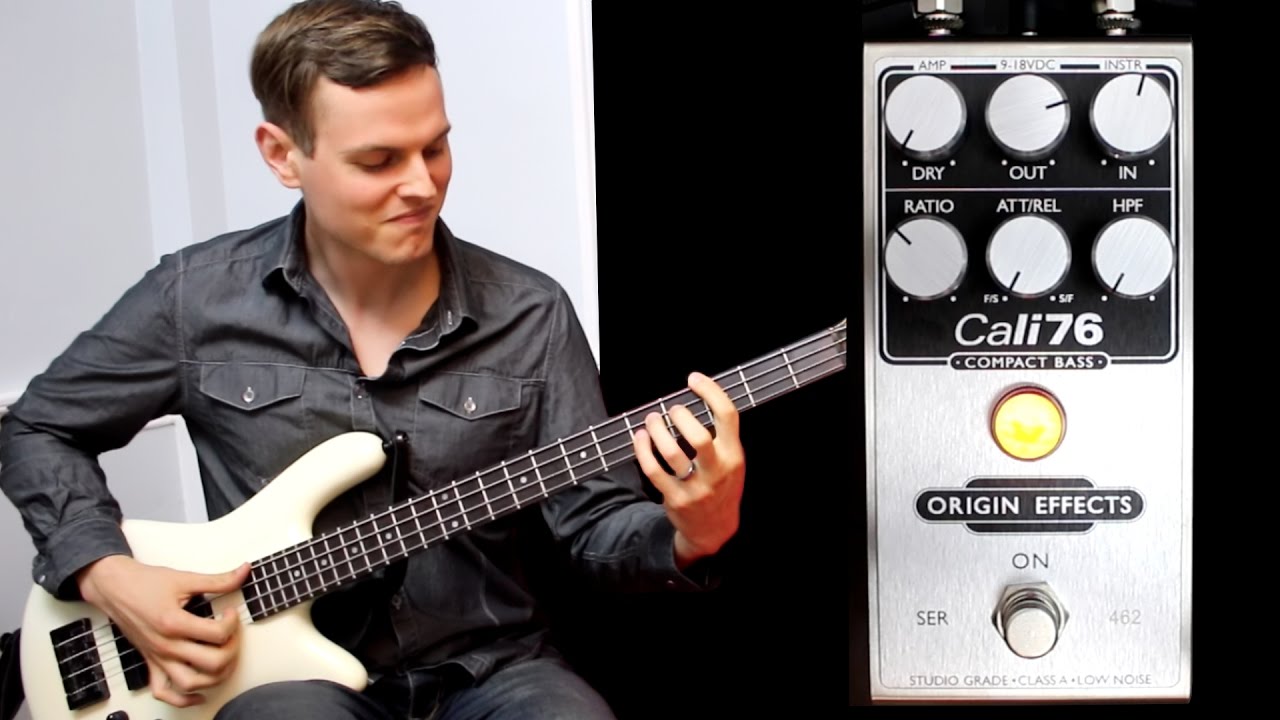 ORIGIN EFFECTS Cali76 Compact Bass Compressor // Nathan Navarro