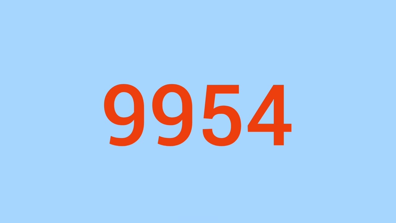9954 | 1