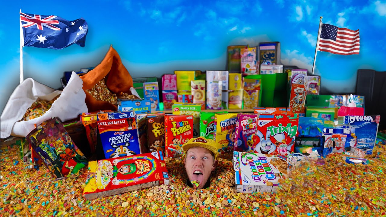 Eating EVERY CEREAL in USA