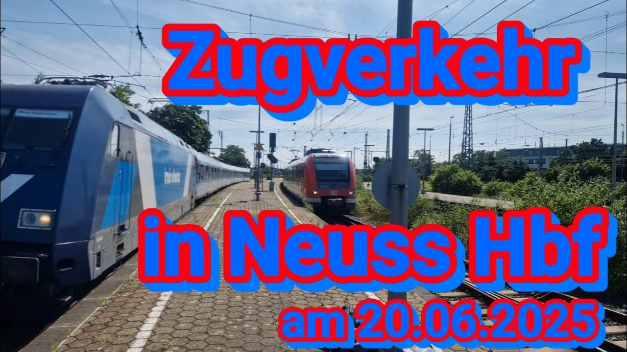 Alt und Neu, Züge in Neuss Hbf. Mit BR 101, BR 111, BR 422, BR 462 und n-Wagen. [Rheinland Tour #12]