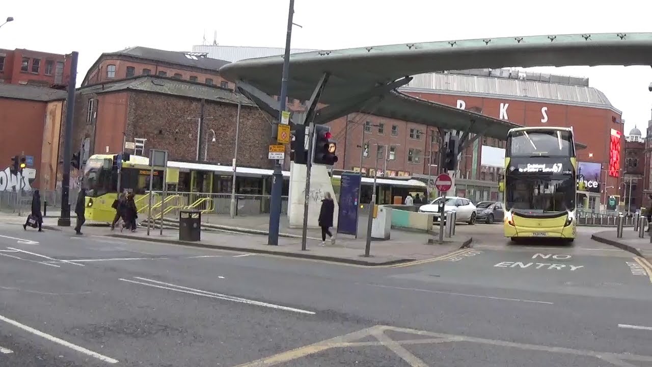 Greater Manchester Beeline Buses and Trams 2025-Victoria Station, Shudehill & High Street