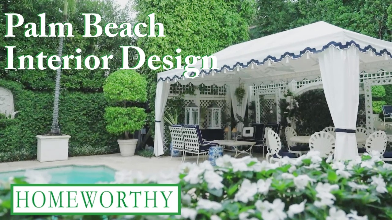 PALM BEACH INTERIOR DESIGN | Inside 3 Beautiful Florida Homes With Lived In Elegance