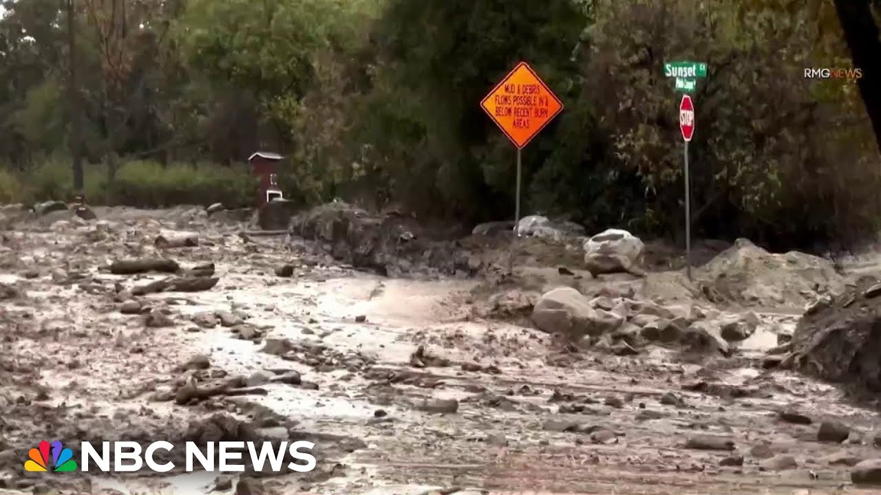 Flash flooding threat after record rain pummels California