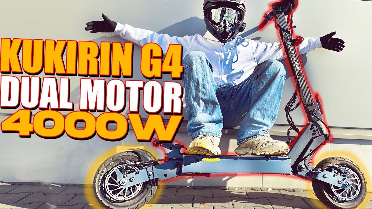 KUKIRIN G4 PO TUNINGU dual motor 2x2000W jedyna taka w Polsce!