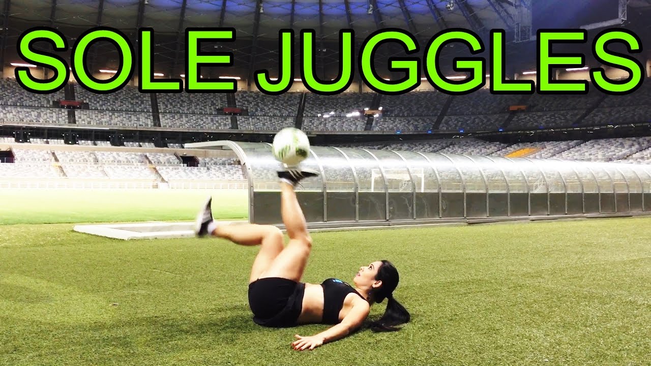 TUTORIAL - SOLE JUGGLES / EMBAIXADINHA COM A SOLA DO PÉ