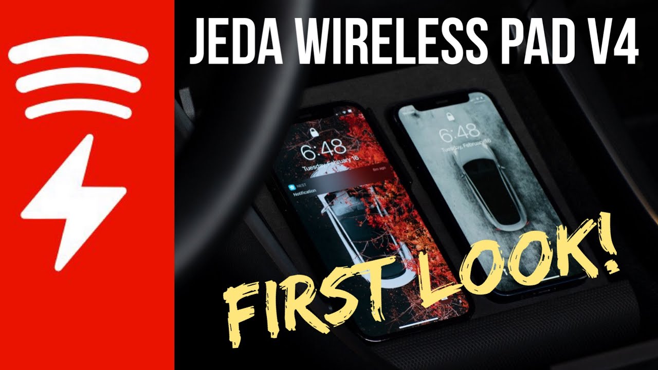 Jeda Wireless Pad V4 - Latest for 2021 Tesla