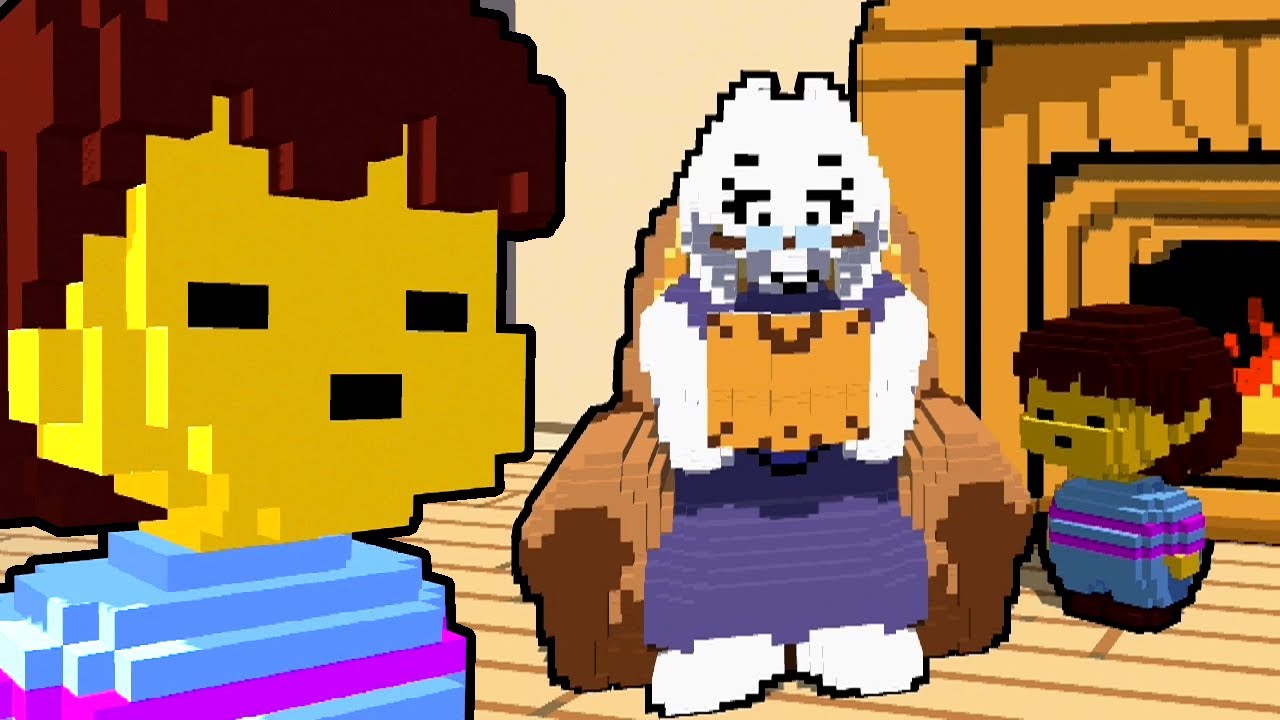 Что если бы Undertale был в 3D?